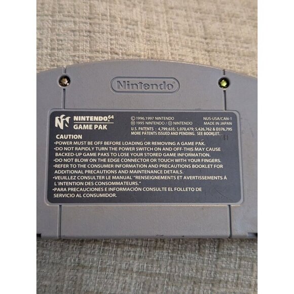 WWF War Zone (Nintendo 64, 1998) N64 Authentic Cartridge Only - Picture 5 of 7